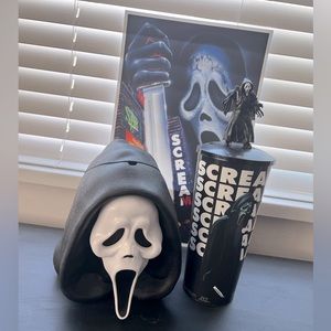 Ghostface Scream 6 Popcorn Bucket & Cup w/Topper & Collector Poster